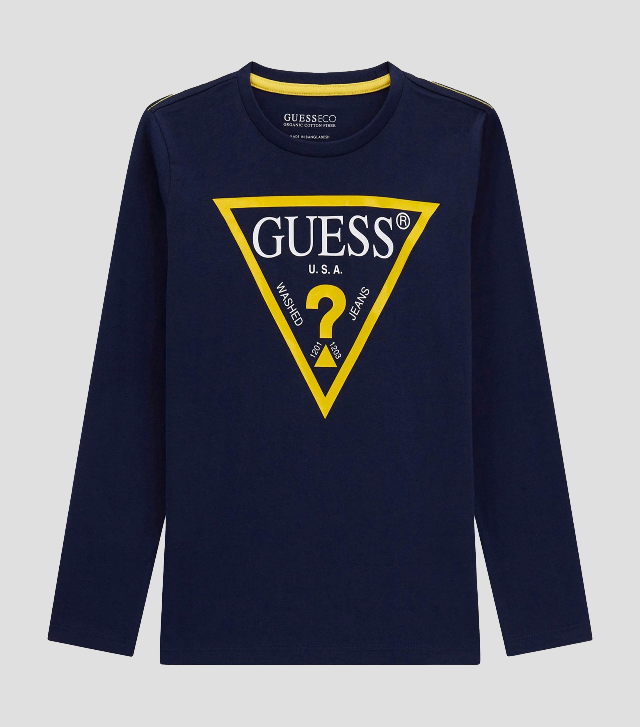 Playera estampada de manga larga Niño